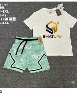 Set Áo Thun + Quần Short Nam Phối Màu – Thể Thao Cá Tính