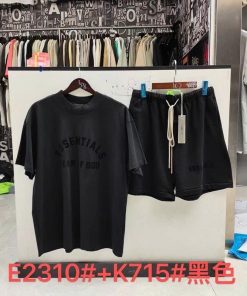 SET ÁO THUN & QUẦN SHORT ESSENTIALS NAM CAO CẤP